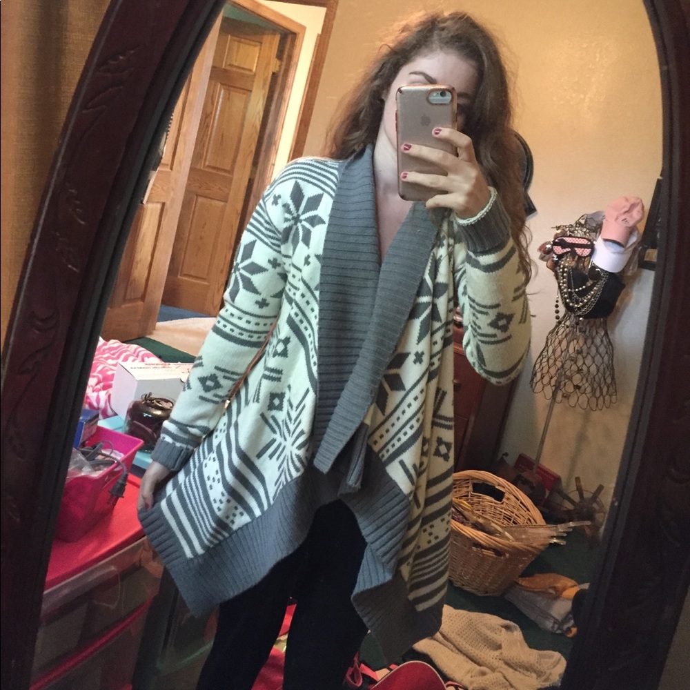 Express Aztec Cardigan